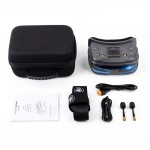 VR200 3,5 pulgadas 5,8G analógico con DVR 40CH 1024 * 600px soporte de pantalla para Dron de carreras analógico RC Car